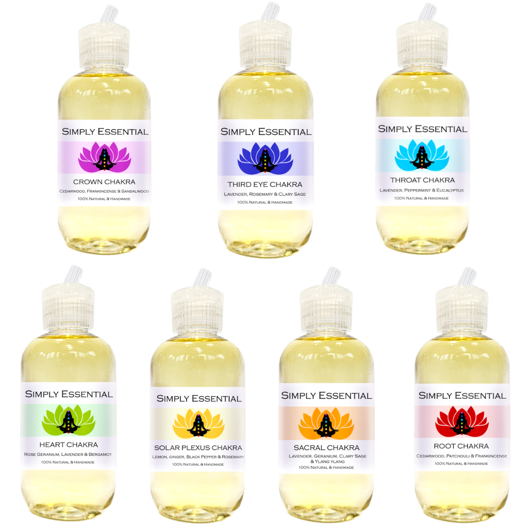 Chakra Massage oil - All 7 blends