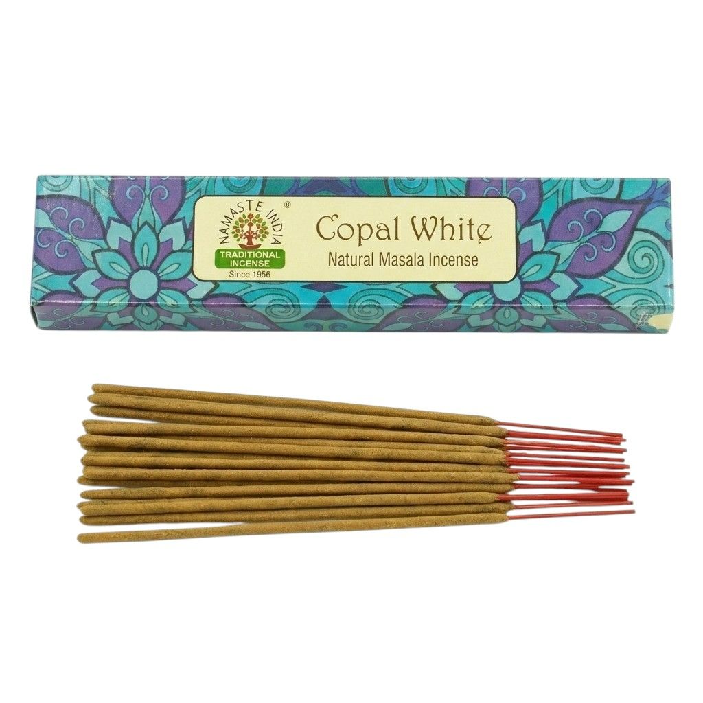 Namaste Mandala Masala incense sticks - Copal White