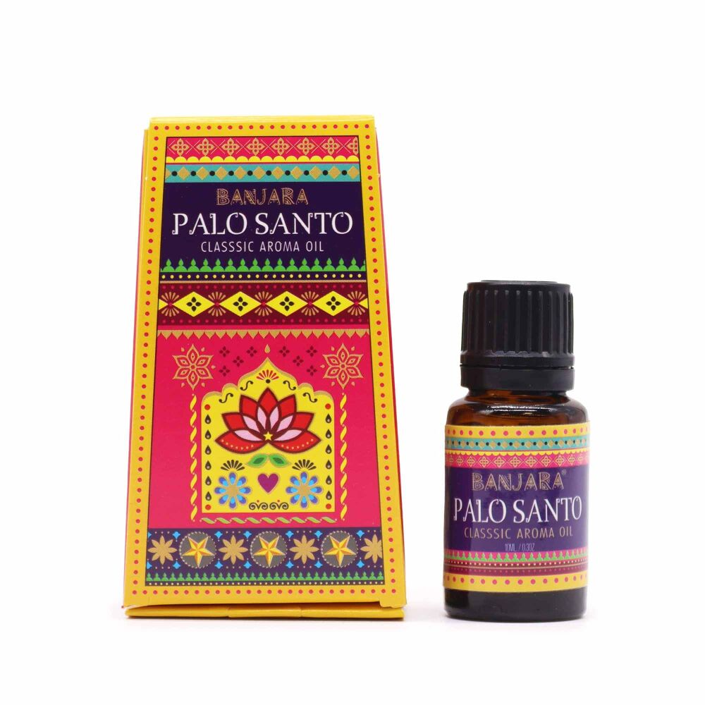 Banjara Indian Fragrance Oil 10ml - Palo santo
