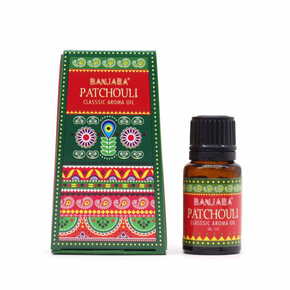 Banjara Indian Fragrance Oil 10ml - Patchouli