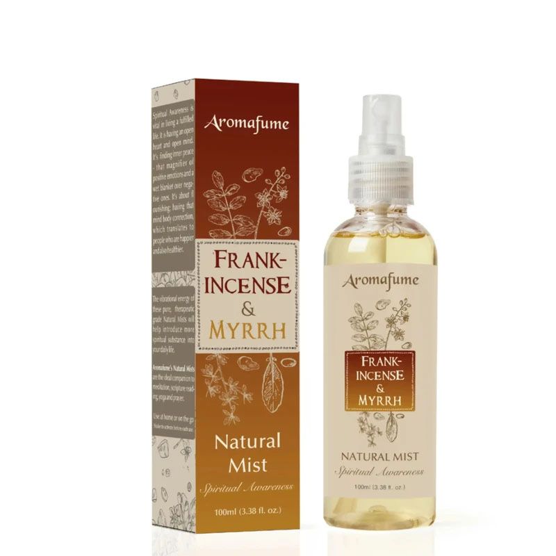Aromafume Aromafume Frankincense & Myrrh Resin Natural Mist Room spray 100m
