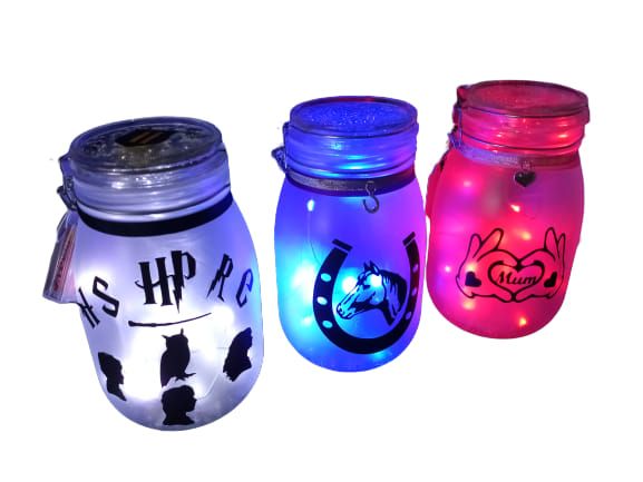 Light up jars / Night lights