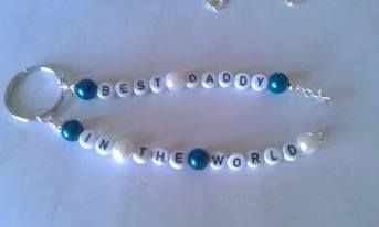 Best Dad In The World Keyring