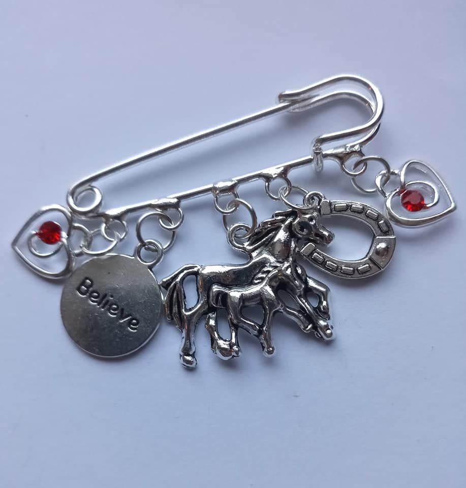 Horse And Foal Pin 