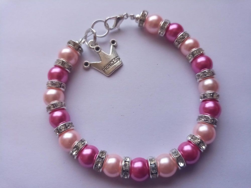 Pinks Princess Bracelet