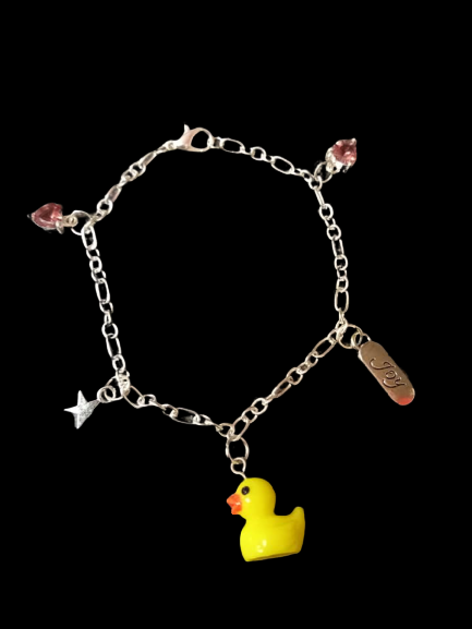 Lovely  Duck Charm Bracelet 