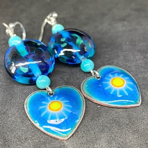 Love Turquoise earrings