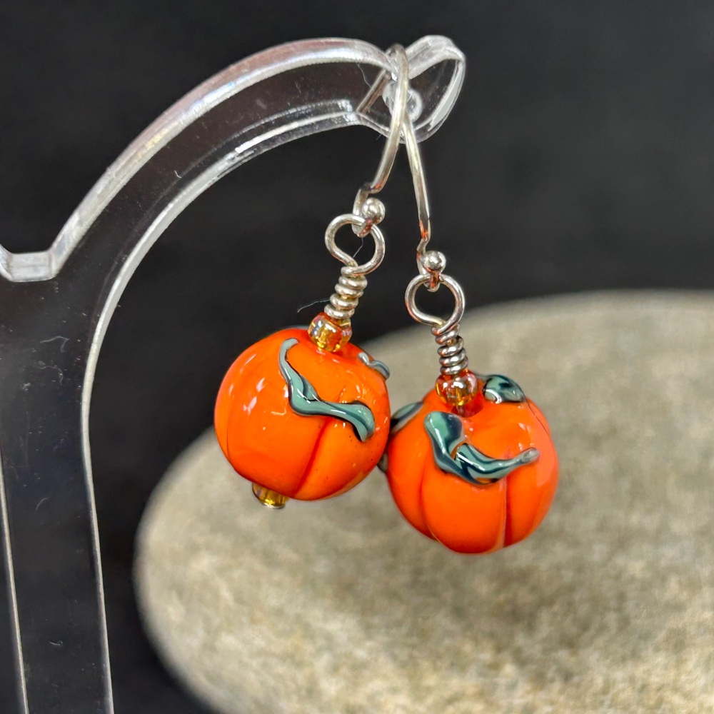 Pumpkin 2 earrings