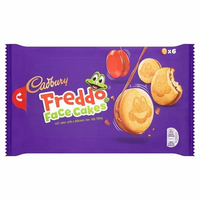 Cadbury Dairy Milk Freddo Face Cakes 180g Pack Best Before 24 10 19