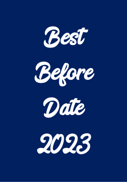 BEST BEFORE 2023