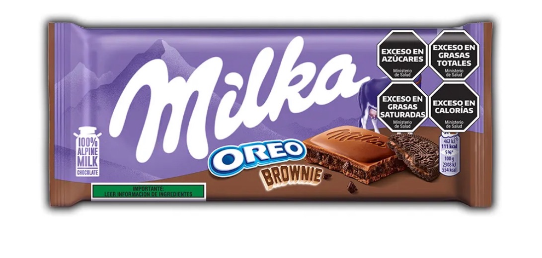 Milka Oreo brownie 100gm chocolate bar, best before 3/2024. Price for 15 ba