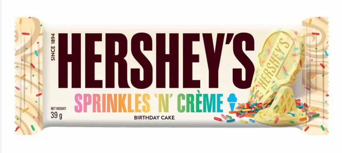 Hersheys sprinkles 39gm chocolate bar best before 06/2022 price for 36 bars