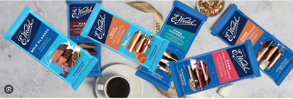 Wedel chocolate 100gm bars mystery box, best before 06/2022 price is for 16 includes free postage