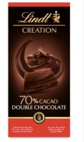 Lindt creation 70% cacao double chocolate 150gm best before 09/2023 price for 10 bars includes free postage