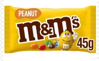 M and M peanut 45gm best before 22/10/23 price for 24 bags includes free postage