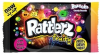 Bazooka rattlez chewy fruit sweets 40gm best before 22/12/2023 price for 24 includes free postage