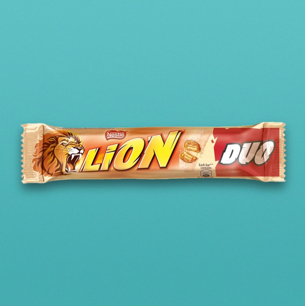 Lion duo white chocolate 60gm bar best before 30/6/2024 price for 26 bars i