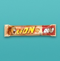 Lion duo white chocolate 60gm bar best before 30/6/2024 price for 26 bars includes free postage