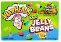 Warheads sour jelly beans 113gm best before 29/11/2023 price for 12 includes free postage