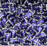 Cadbury white chocolate minis price for 50 minis includes free postage