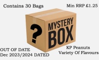 Mystery box  Kp variety of flavours 65gm best before dec 2023 to oct 2024 price for 30 bags includes free postage