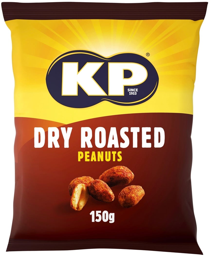 Kp dry roasted peanut 150gm best before 27/1/24 price for 7 bags includes f