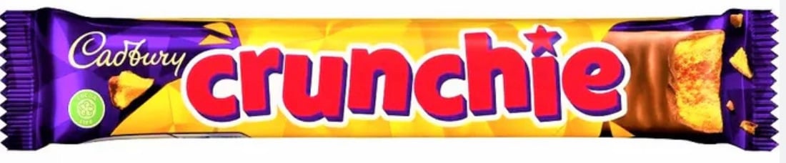 Cadbury crunchie 40gm bar best before 23/8/2023 price for 36 includes free 