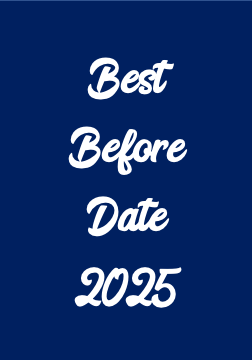 BEST BEFORE 2025
