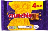 Cadbury 4 pack crunchie 104.4 gms best before 20/12/2024 price for 16 packs includes free postage
