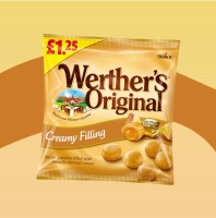 Werther’s creamy fillings 110gm bags best before 11/2024 price for 12 bags includes free postage