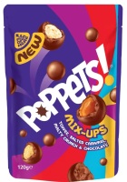Poppets mix ups 120gm pouch best before 26/11/2024 price for 9 pouches includes free postage