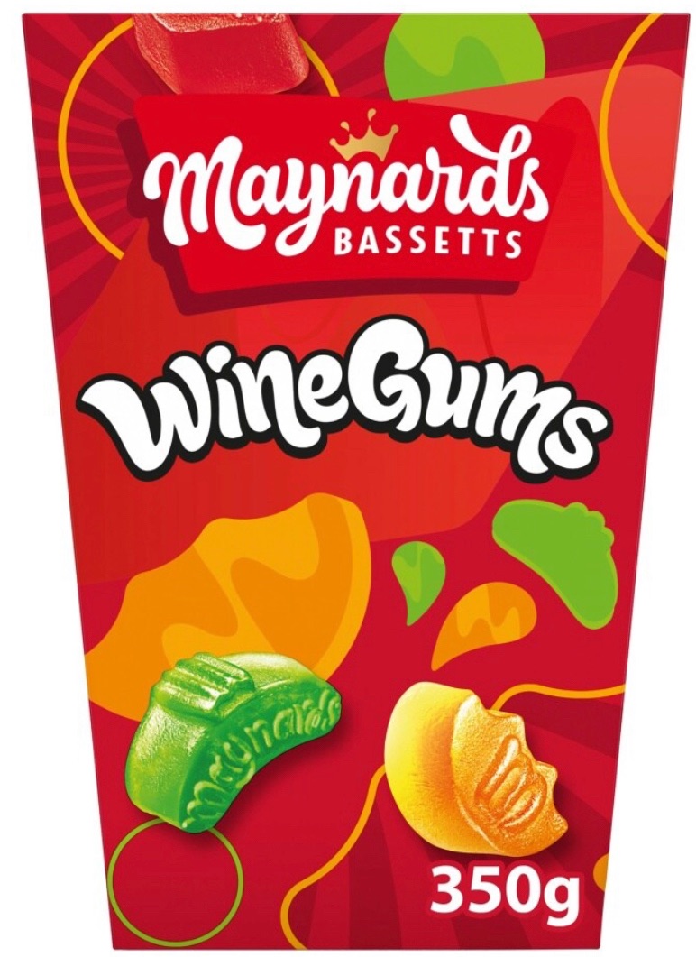 Maynard wine gums 350gm box best before 20/5/2024 price for 4 boxes Include