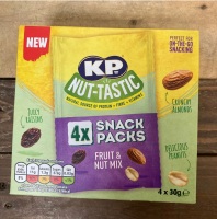 Kp nut-tastic 4 pack box best before 3/2/2024 price for 10 boxes includes free postage