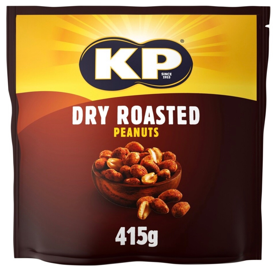 KP dry roasted 415gm peanuts pouch best before 6/01/2024 price for 4 pouche