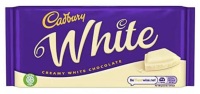 Cadbury white 90gm bar best before 17/4/2022 price for 15 bars includes free postage