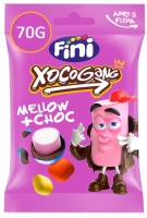 Fini Xocogang candy and choc, mellow and choc, jelly and choc 70/80 gms bags best  before 10 /2024 and 11/2024 price  for 24 bags includes free postag
