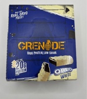 Granade protein 60 gm bar Oreo white Karb killer 20g protein price for a box of 12 bars best before 28/2/2025 includes free postage