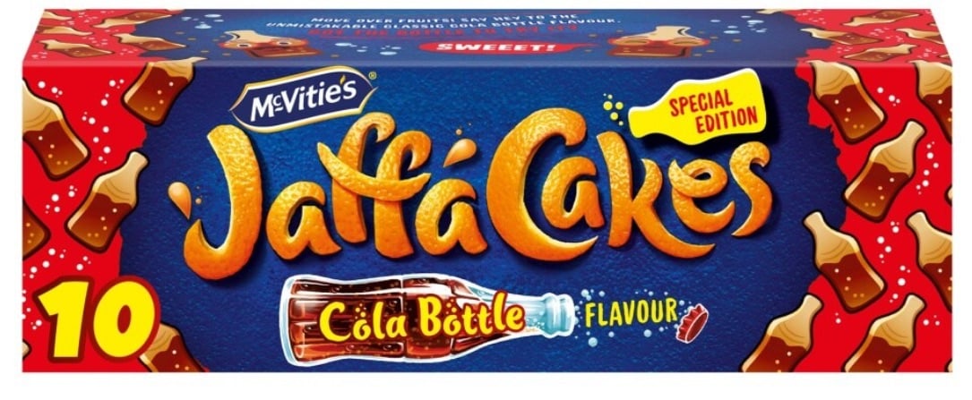 McVites cola Jaffa 10 pack cakes, best before 10/2024 price for 20 packs in