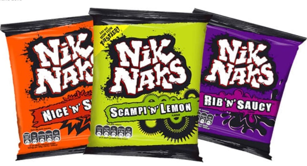 Nik Nak 75gm bags, all 3 varieties best before 09 and 10/2024 price for 20 