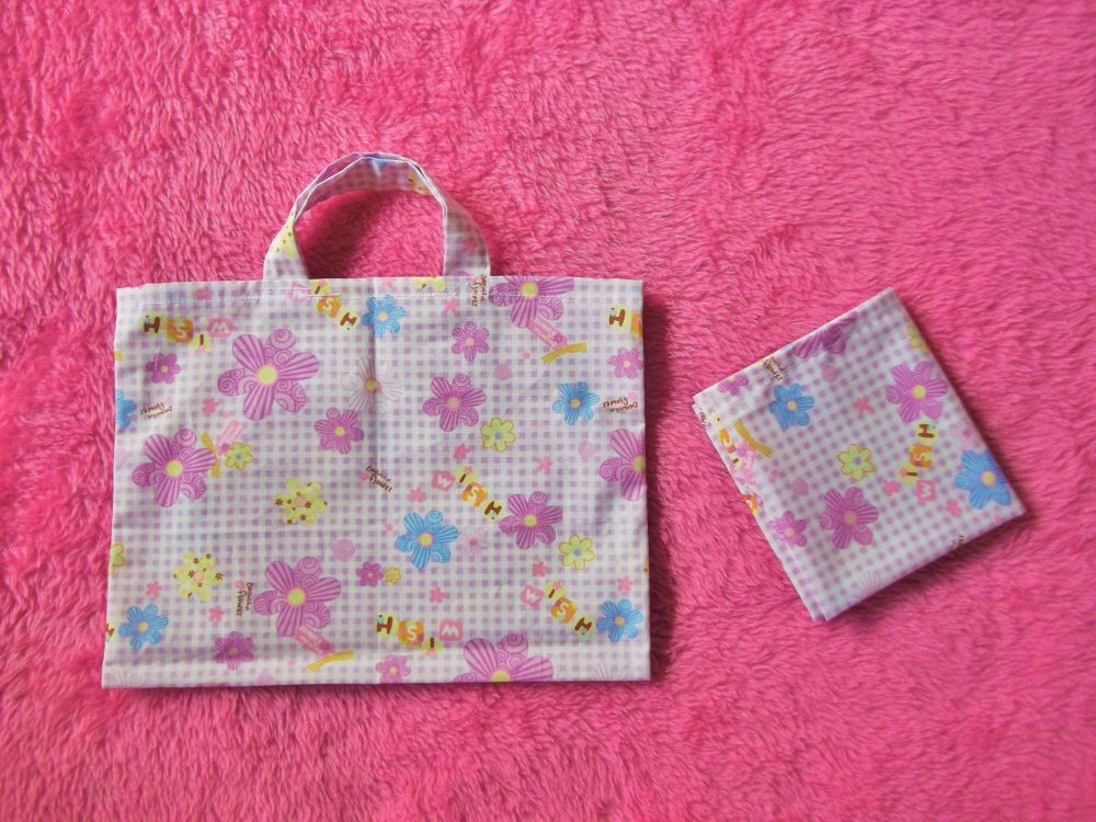 Lilac Wishes Changing Bag and Mat for Baby Dolls