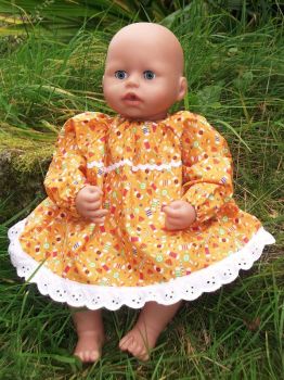 Sweetie Treats Dress for Baby Dolls