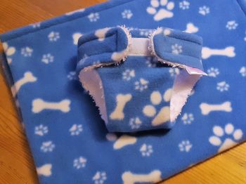 Blue Cuddle Blanket and Nappy Gift Set