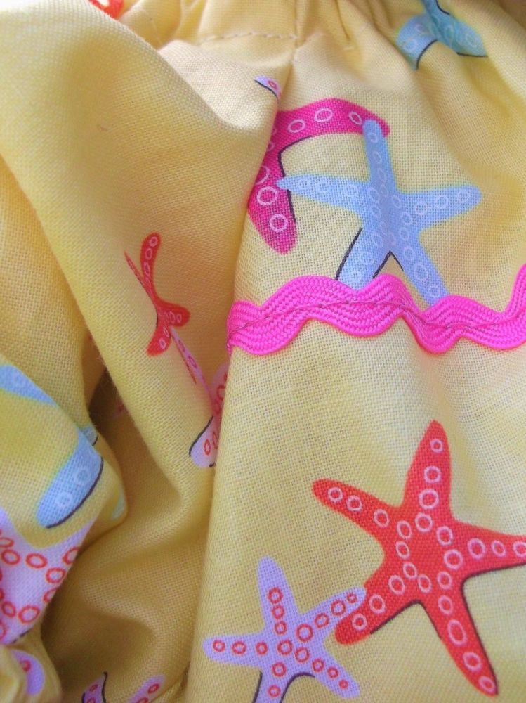Starfish Top and Shorts for Baby Dolls