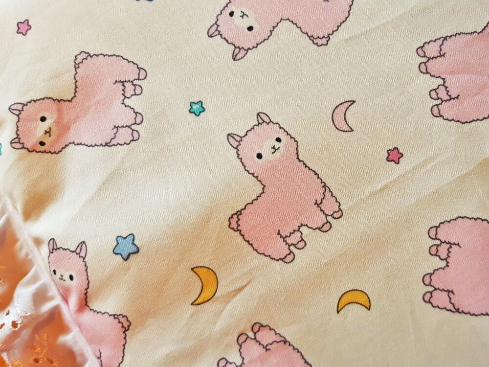 Baby Llamas Bedding Set for Doll's Cots and Prams