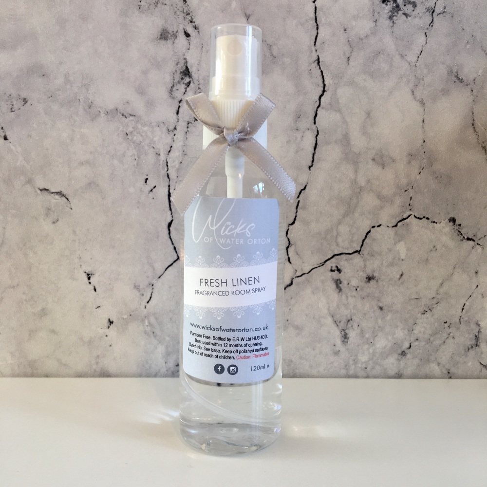 Fresh Linen Fragranced Room Spray - Paraben Free