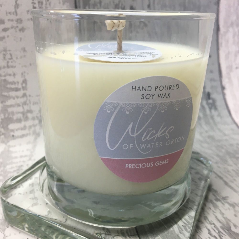 Precious Gems Natural Soy Candle 200g