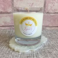 Lynsey Queen Of Clean | CLEAN SHEETS | Natural Soy Candle 200g