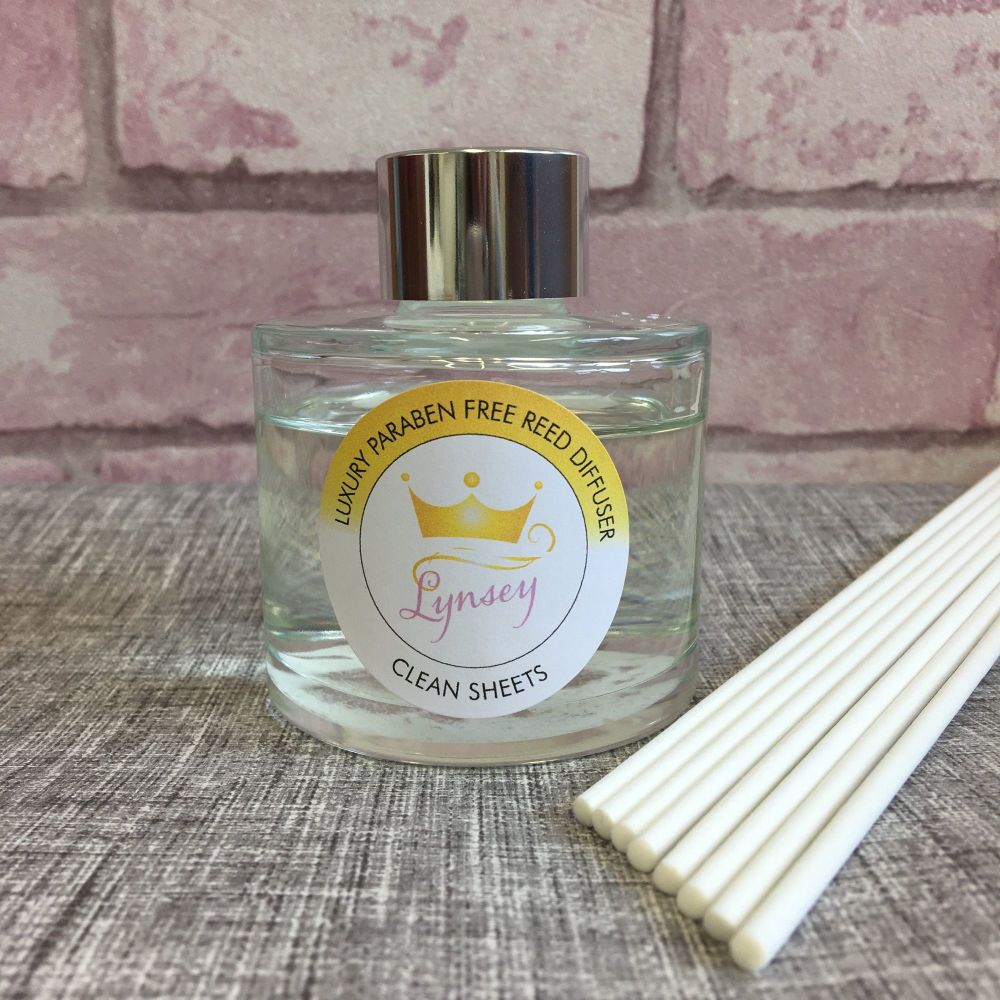 Lynsey Queen Of Clean | CLEAN SHEETS | Luxury Paraben Free Reed Diffuser