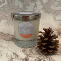 Cocoa & Log Fire Natural Soy Candle 200g