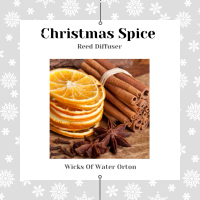 Christmas Spice Luxury Reed Diffuser (Paraben Free)